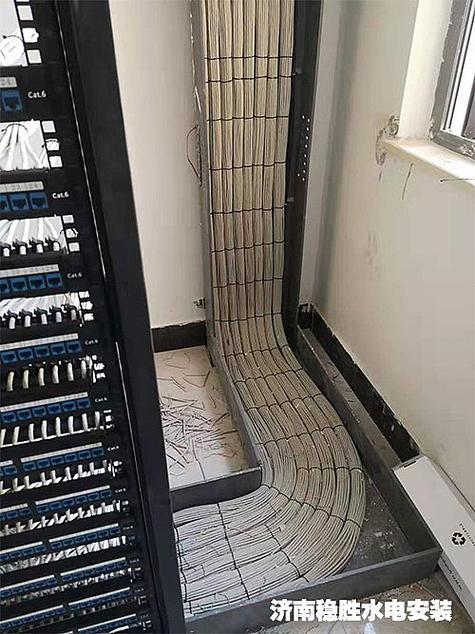 综合布线弱电间现场