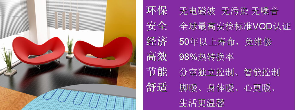 德国赫达双导发热电缆地暖电地暖电地热地暖安装